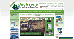 Desktop Screenshot of jacksonsleisure.com